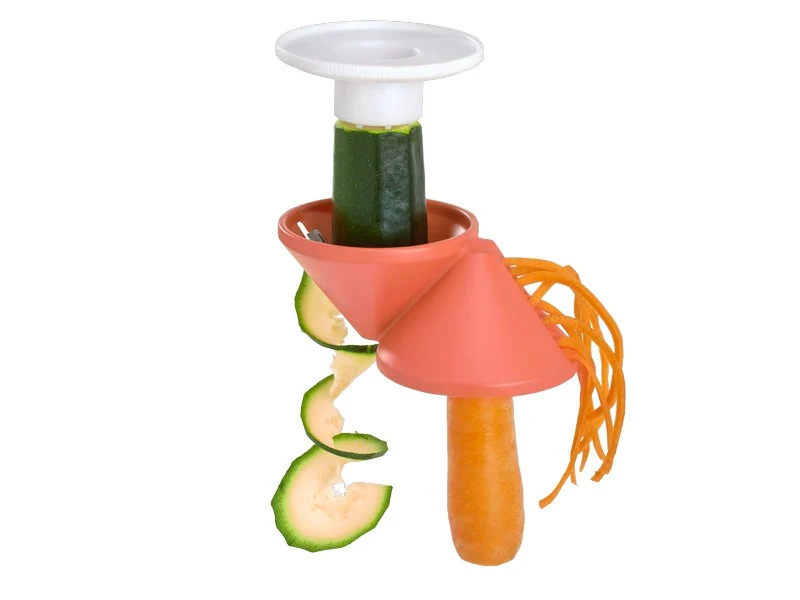 CORTADOR DE VERDURAS DOBLE CON PROTECTOR