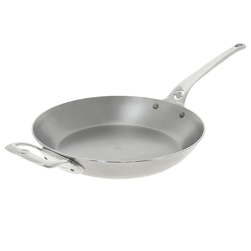 Sartén hierro Mineral B con mango acero inoxidable De Buyer