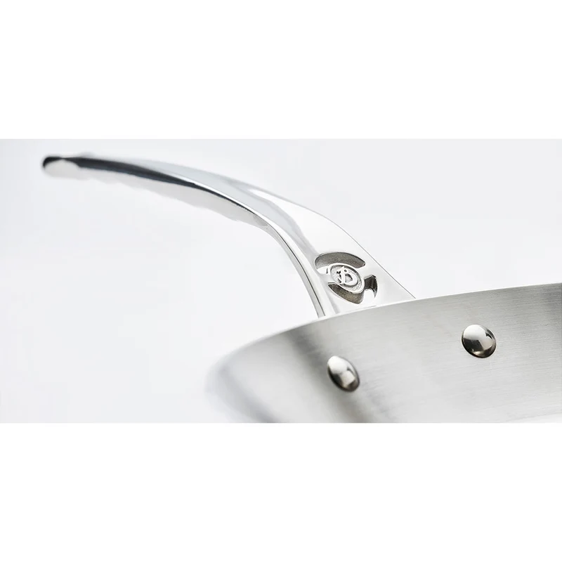 Sartén hierro Mineral B con mango acero inoxidable De Buyer