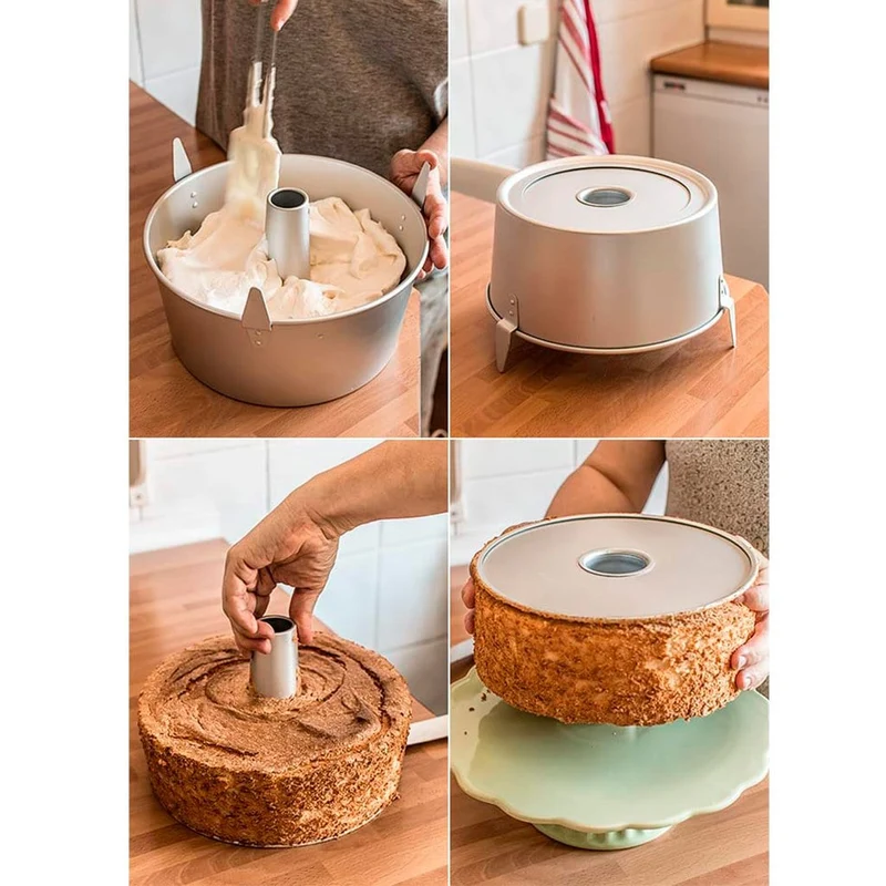 Molde aluminio Angel Food Cake Nordic Ware