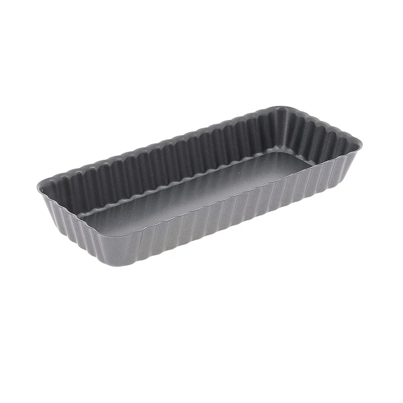 Molde rectangular antiadherente con base extraíble De Buyer
