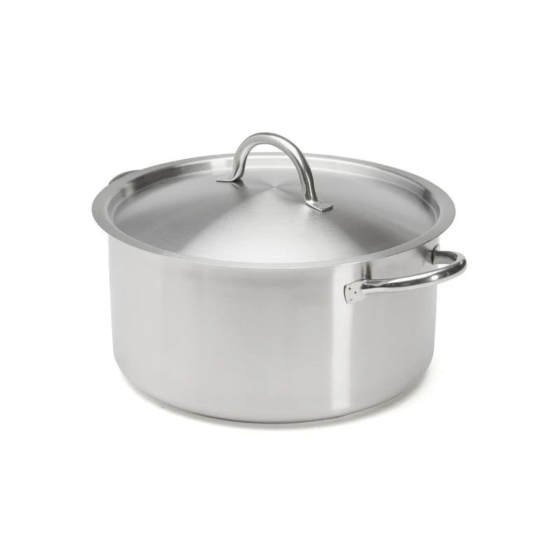 Olla baja de acero inoxidable Prim Appety de De Buyer