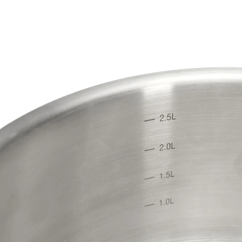 Olla baja de acero inoxidable Prim Appety de De Buyer