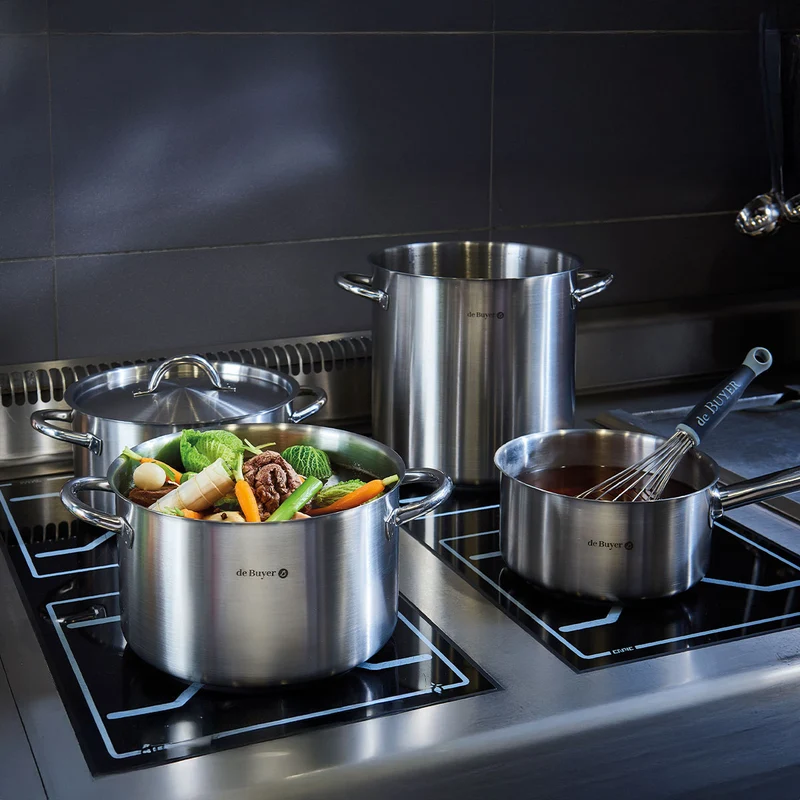 Olla de acero inoxidable Prim Appety de De Buyer