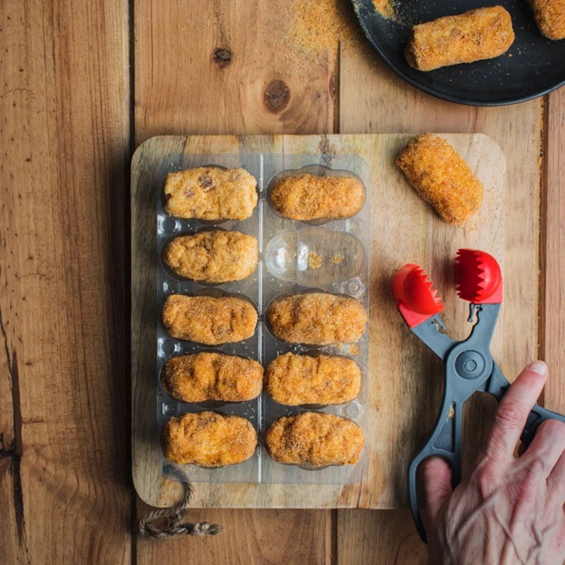 Set 20 bandejas para croquetas La Croquetera