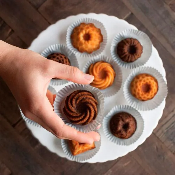 Molde de aluminio Bundt Charms Nordic Ware