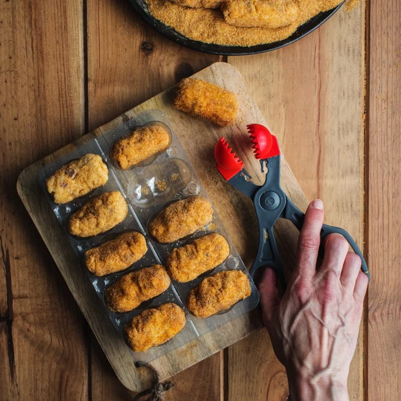 Pinzas para croquetas y albóndigas La Croquetera