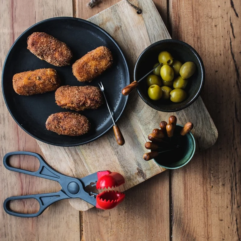 Pinzas para croquetas y albóndigas La Croquetera
