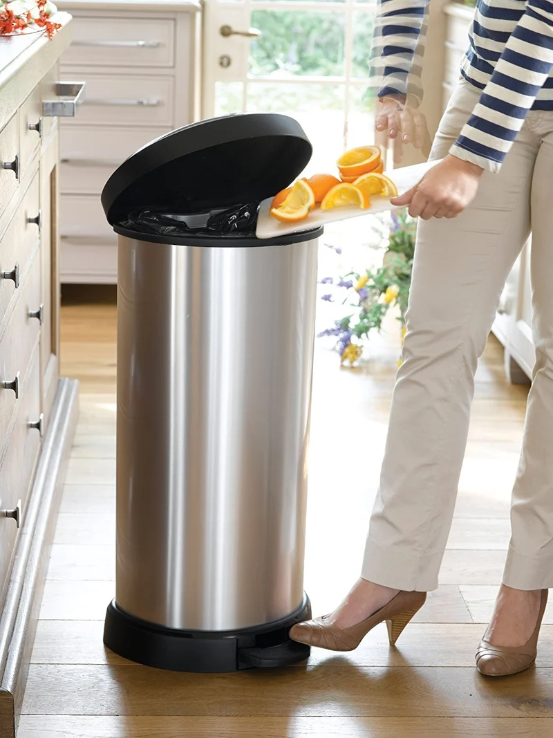 CUBO DECO PEDAL BIN 40L