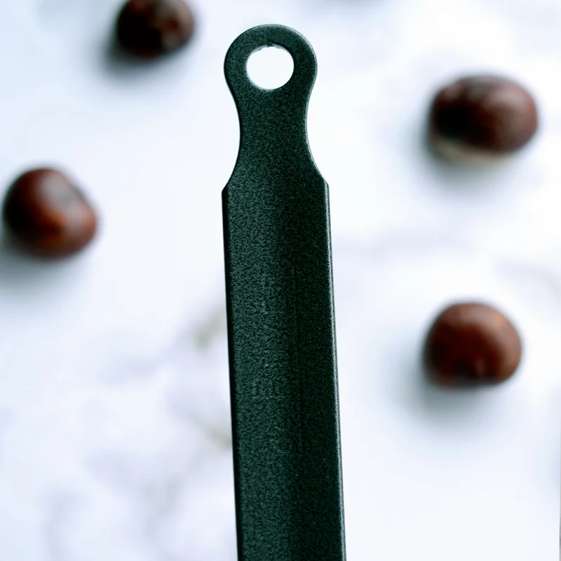 Sartén de hierro De Buyer para asar castañas 28cm