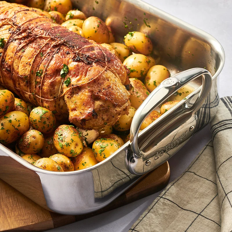 Bandeja asadora de acero inoxidable Affinity De Buyer