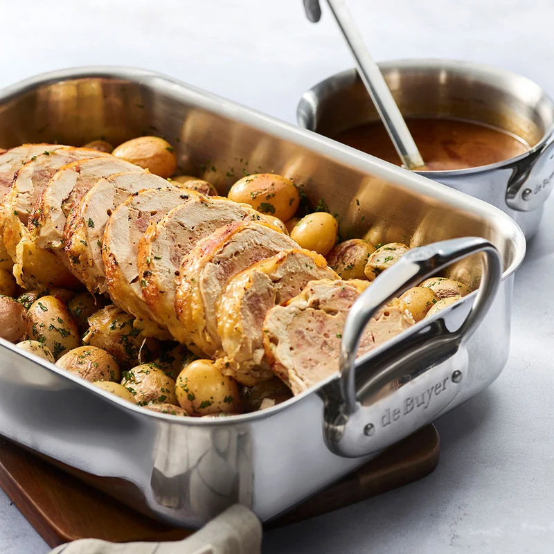 Bandeja asadora de acero inoxidable Affinity De Buyer