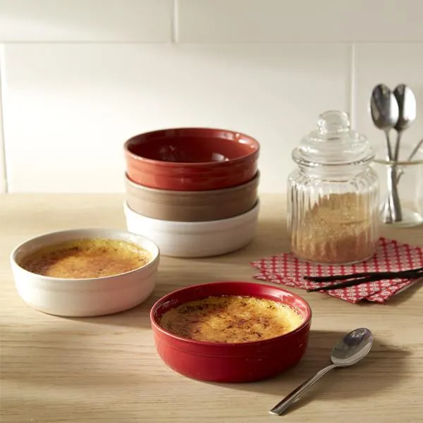 Conjunto dos recipientes crème brûlée Emile Henry