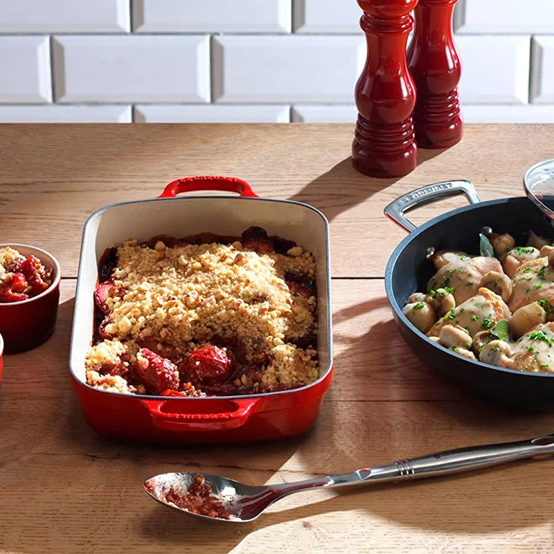 Bandeja rectangular de hierro fundido Le Creuset