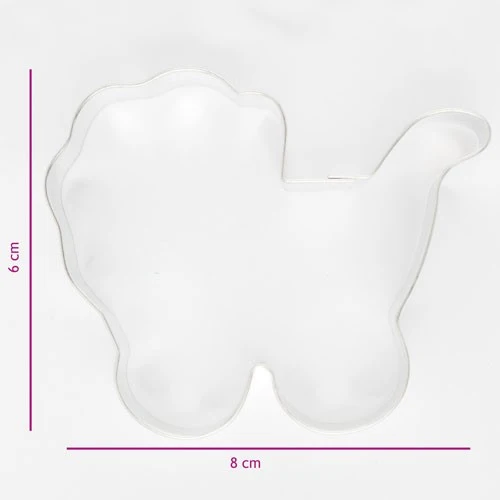 CORTADOR DE GALLETA COCHECITO BEBE
