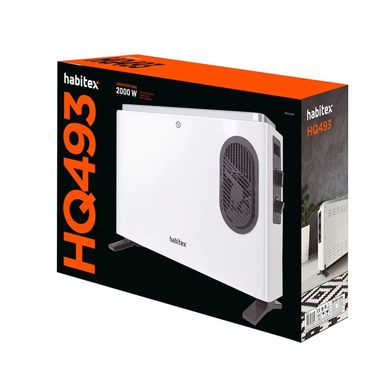 CONVECTOR TURBO HQ493. 2000 W. HABITEX