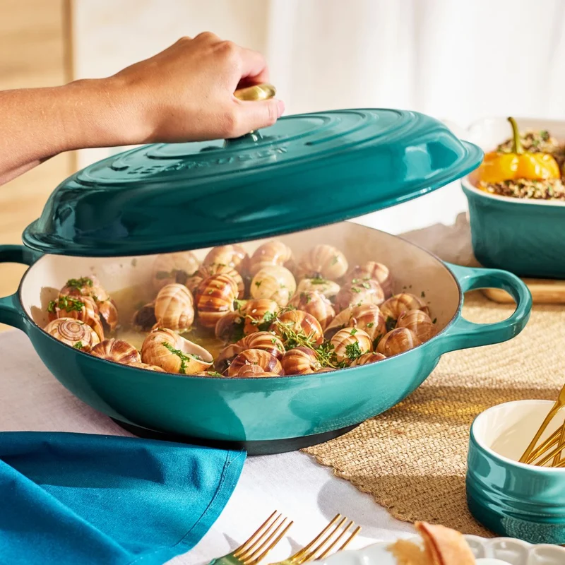Cocotte baja tipo cacerola Evolution Le Creuset