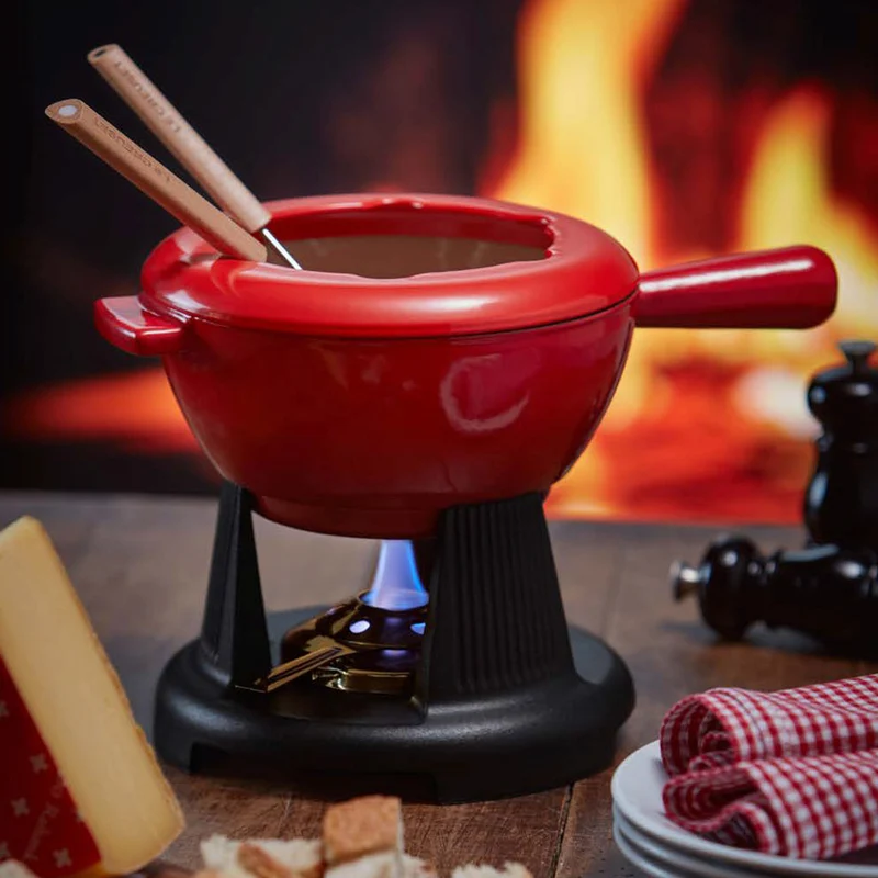 Set de Fondue Savoyarde y Bourguignon Le Creuset