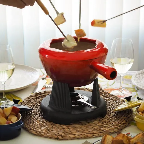 Set de Fondue Savoyarde y Bourguignon Le Creuset