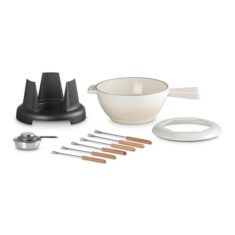 Set de Fondue Savoyarde y Bourguignon Le Creuset
