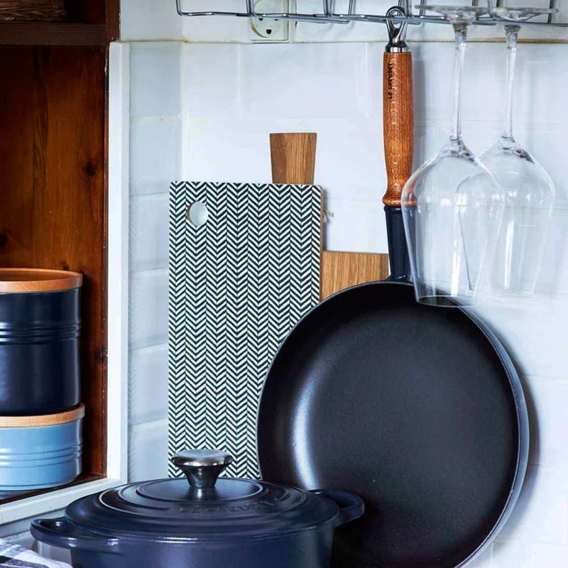 Sartén de hierro con mango de madera Le Creuset