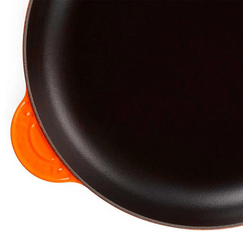 Sartén de hierro con mango de madera Le Creuset