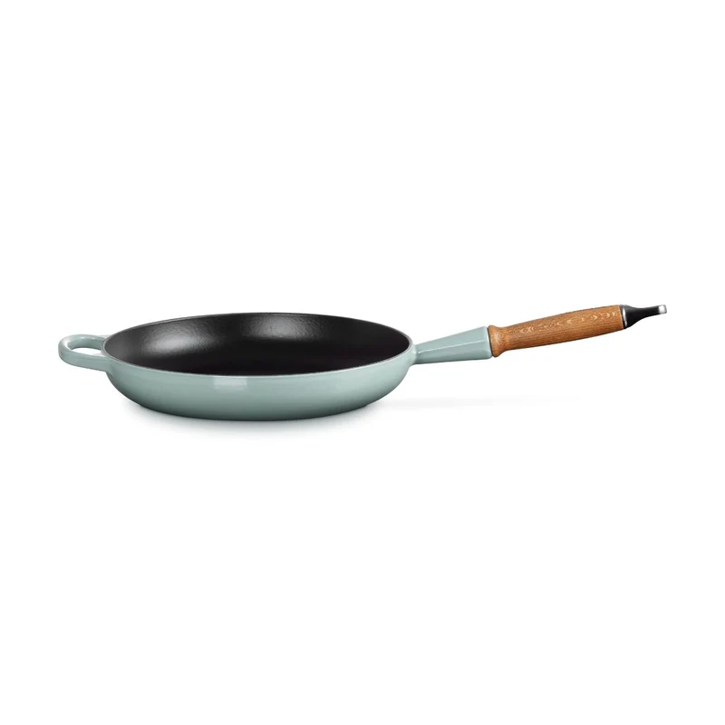 Sartén de hierro con mango de madera Le Creuset