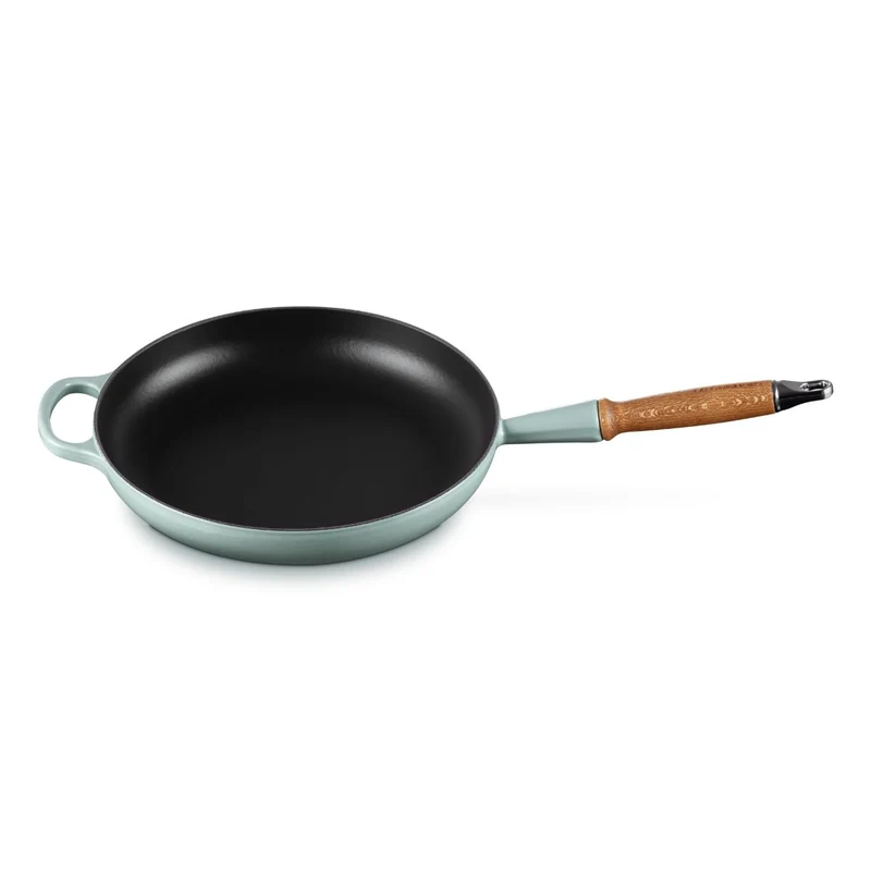 Sartén de hierro con mango de madera Le Creuset