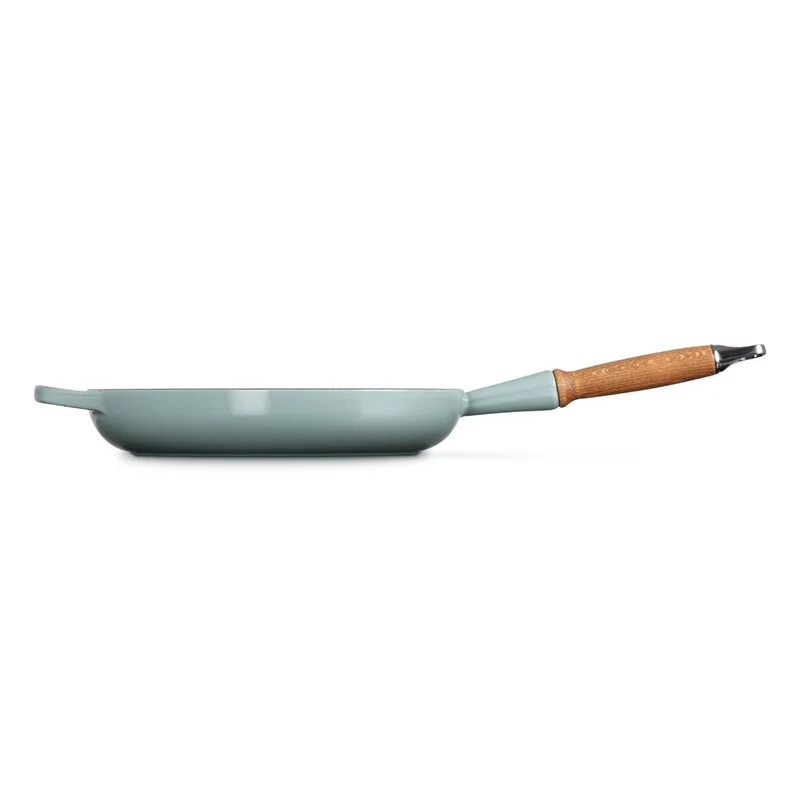 Sartén de hierro con mango de madera Le Creuset
