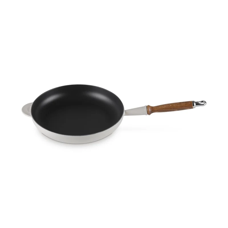 Sartén de hierro con mango de madera Le Creuset