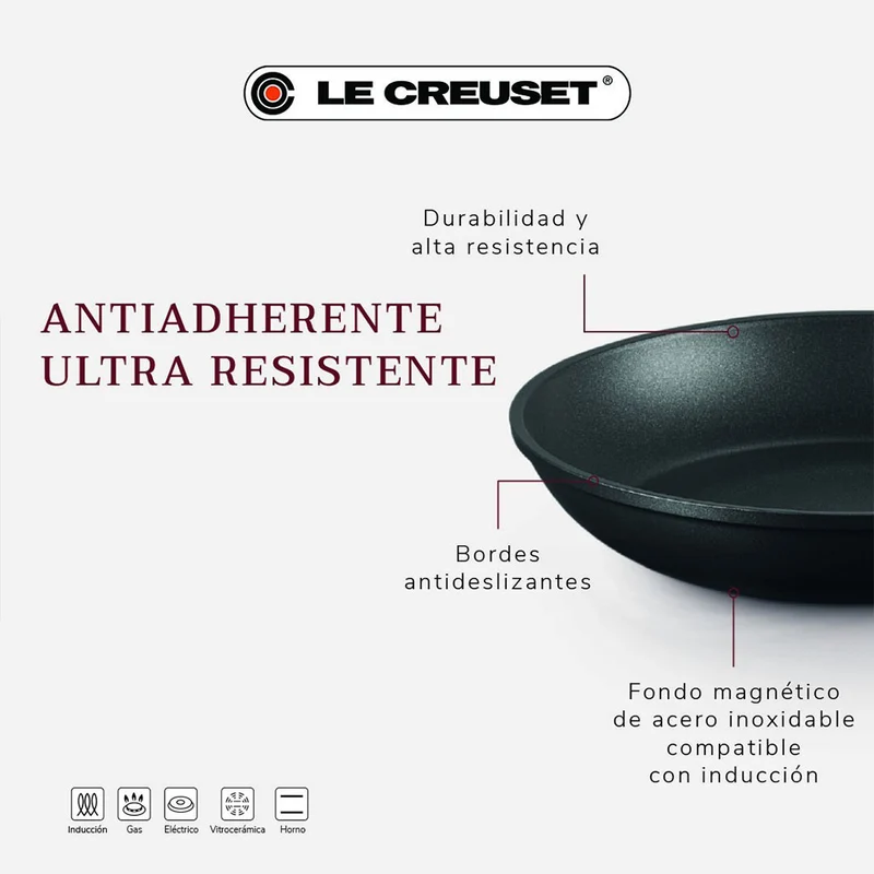 Sartén antiadherente Pro Le Creuset