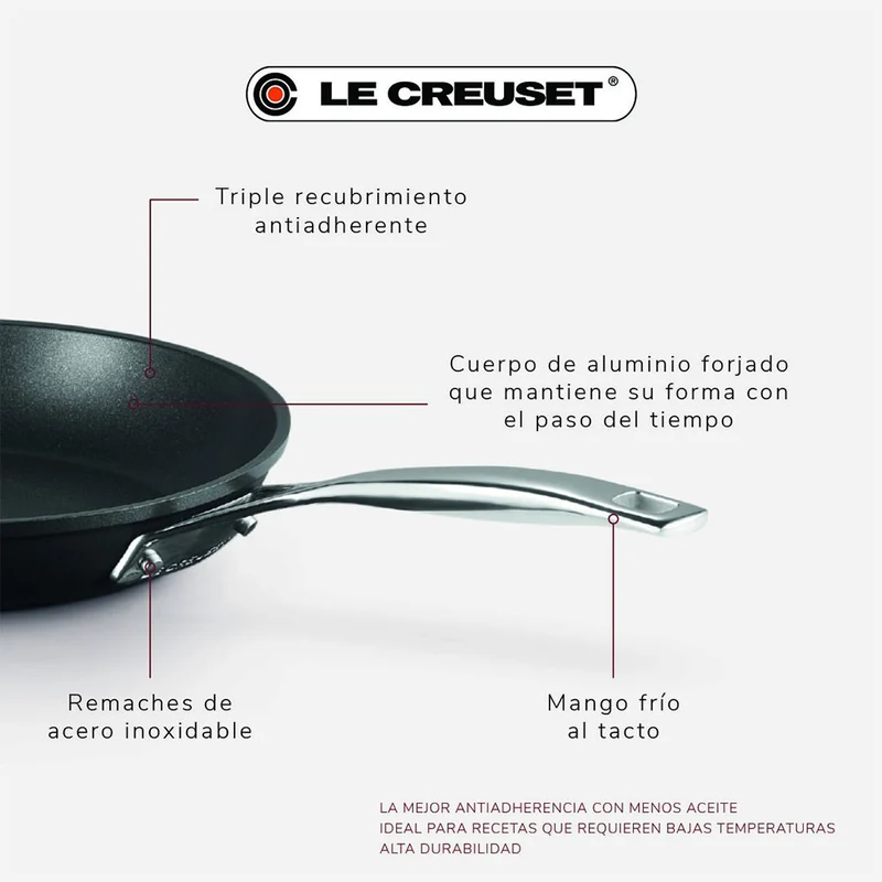 Sartén antiadherente Pro Le Creuset