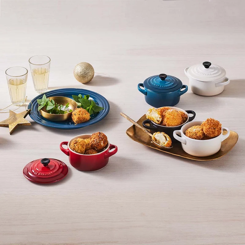 Mini-cocottes cerámicas Le Creuset
