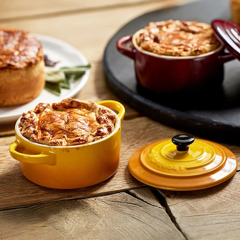 Mini-cocottes cerámicas Le Creuset