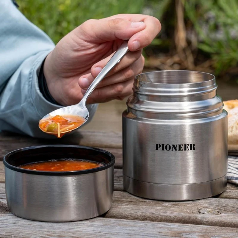 TERMO ALIMENTOS 1L ACERO INOX PIONER
