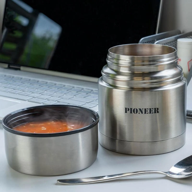 TERMO ALIMENTOS 1L ACERO INOX PIONER