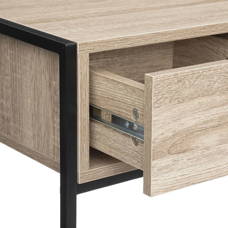 CONSOLA ALIAJ ROBLE NAT. 100X35XH.80 CM.