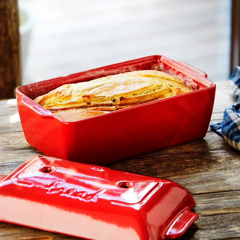 Horno cerámico rectangular para pan Emile Henry