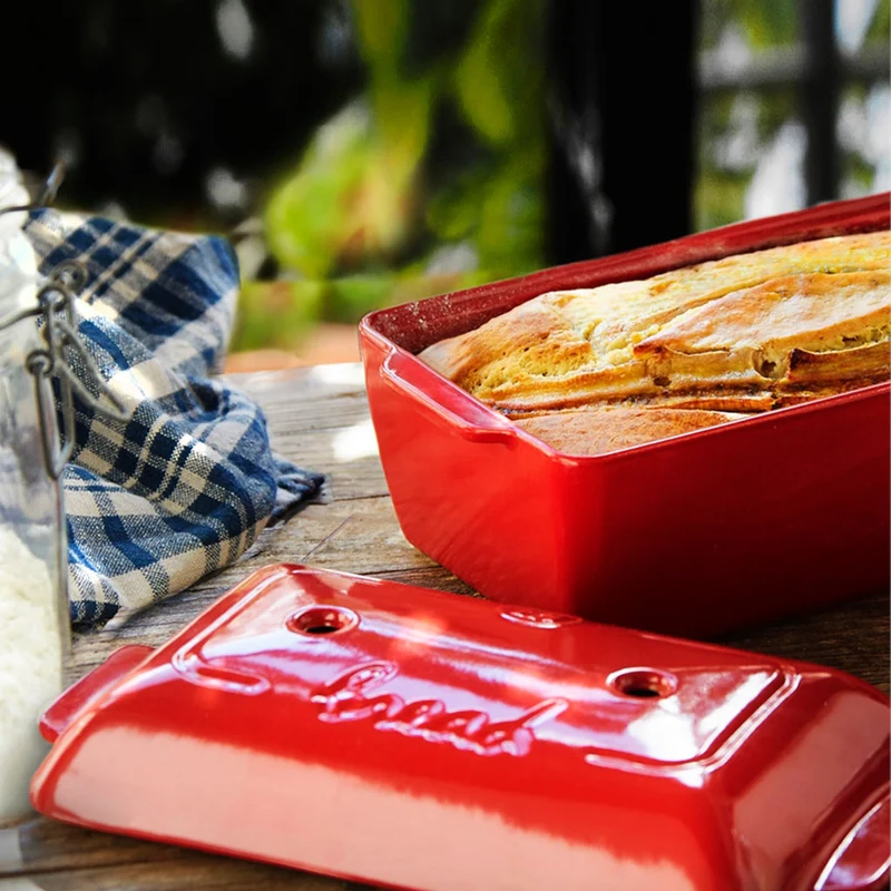 Horno cerámico rectangular para pan Emile Henry