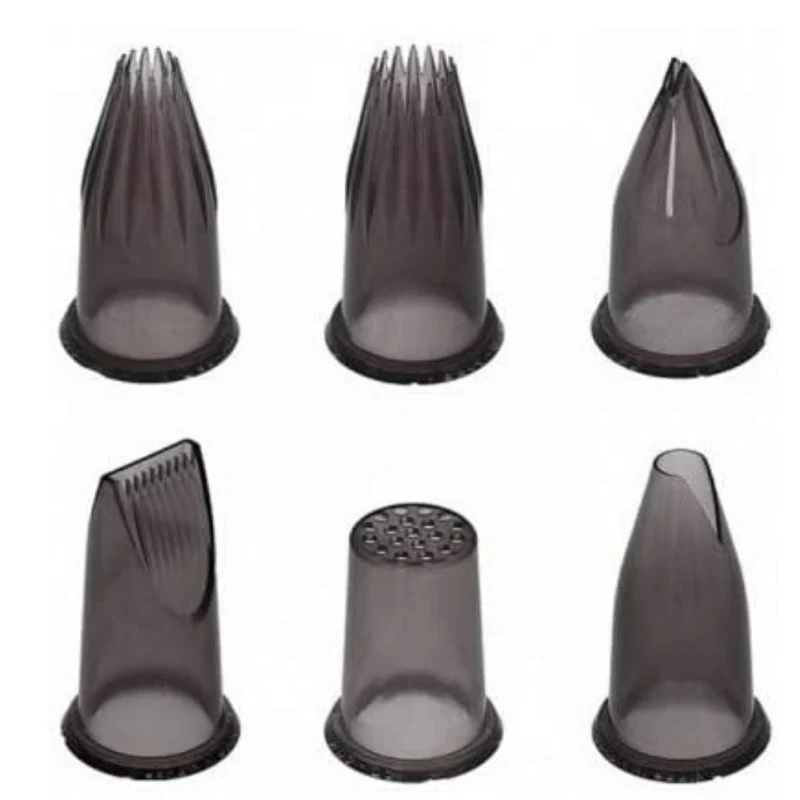 Set 6 boquillas para manga pastelera De Buyer