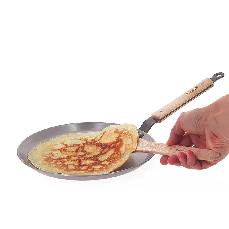 Sartén para crepes Mineral B mango haya De Buyer
