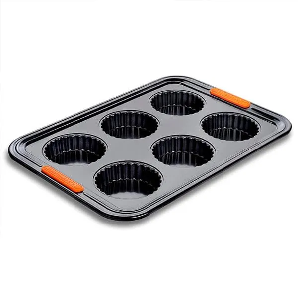 Molde antiadherente para tartaletas Le Creuset