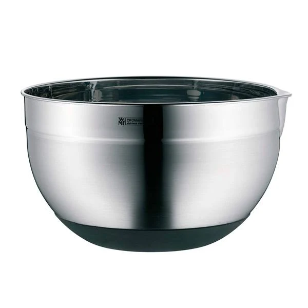 Bol de acero inoxidable con base de silicona WMF