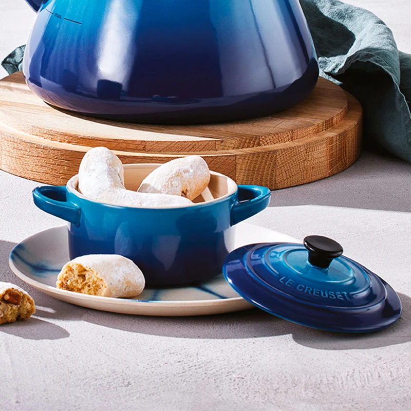 Set de 4 mini cocottes cerámicas Le Creuset