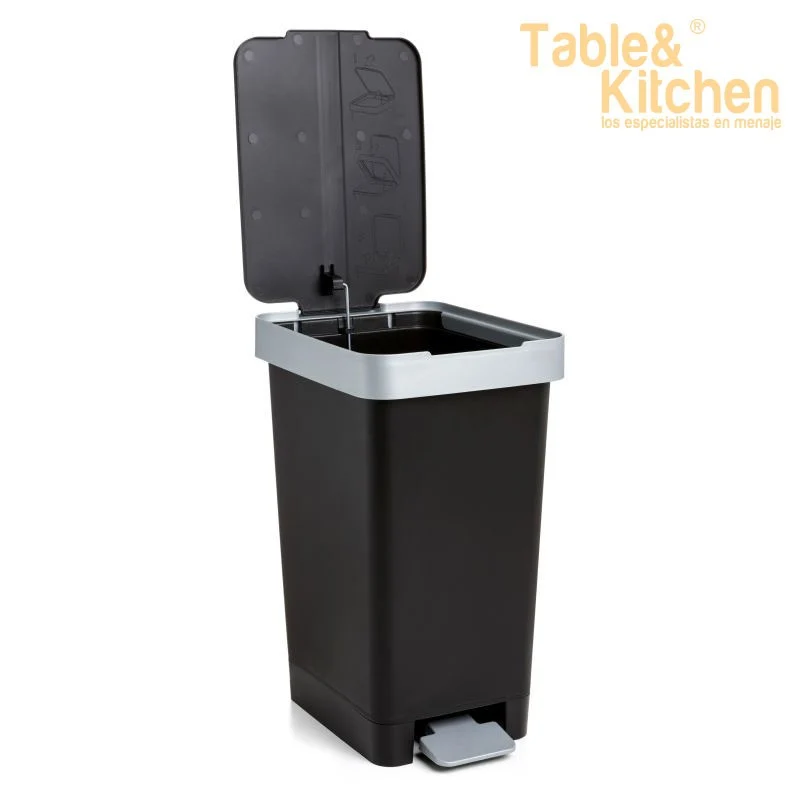 CUBO PEDAL 25L SMART NEGRO
