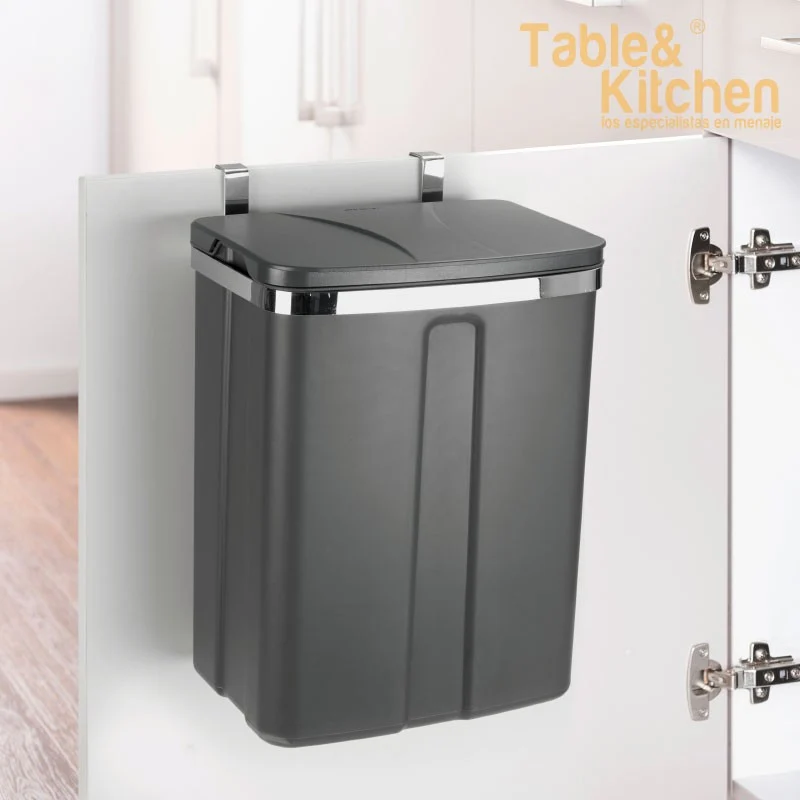 CUBO PARA PUERTAS 12 LITROS GRIS