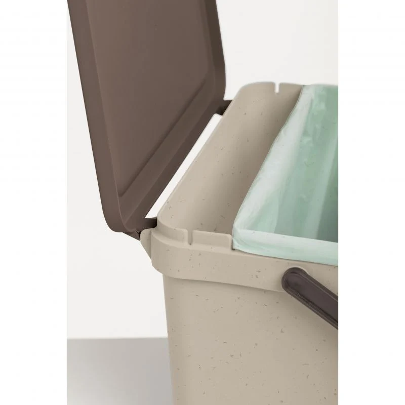 CUBO ORGANICO 6L SMART CON SOPORTE ECOHOME