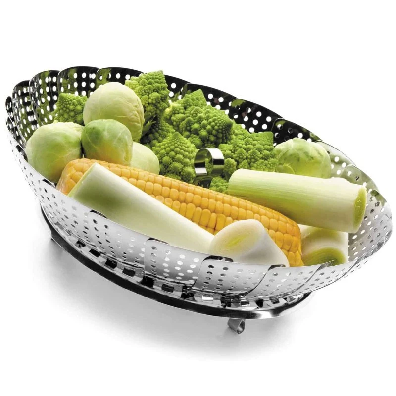 CESTA DE VAPOR EXTENSIBLE INOX