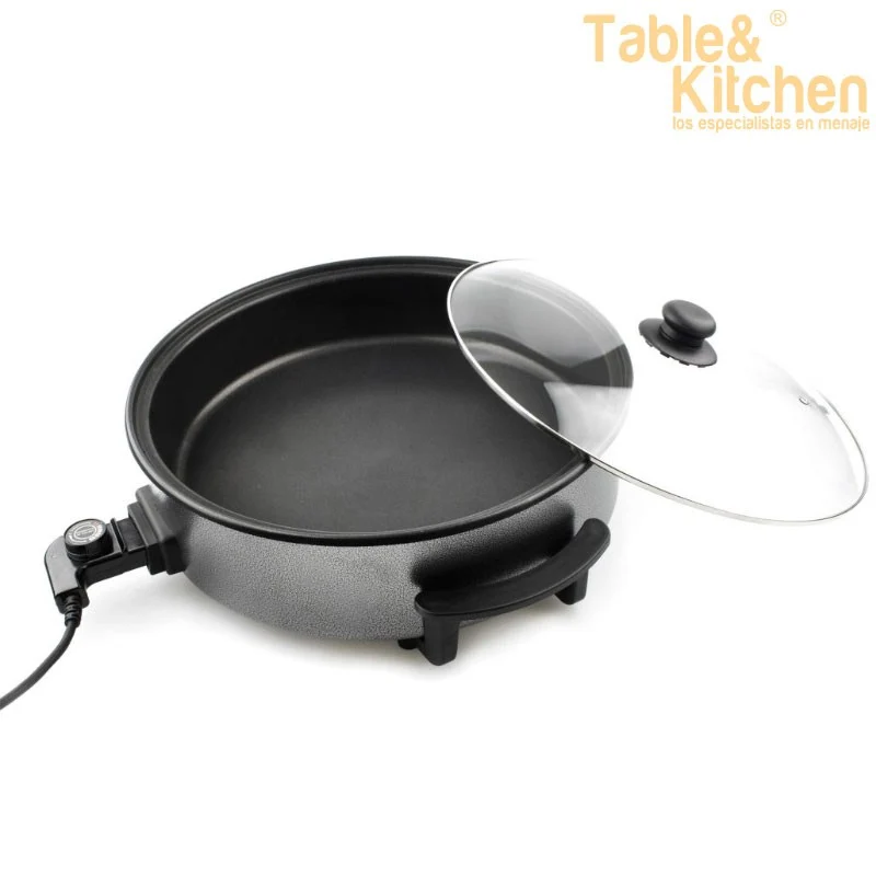CAZUELA ELEC ANTIADHERENTE KUKEN 40X9CM 1500W