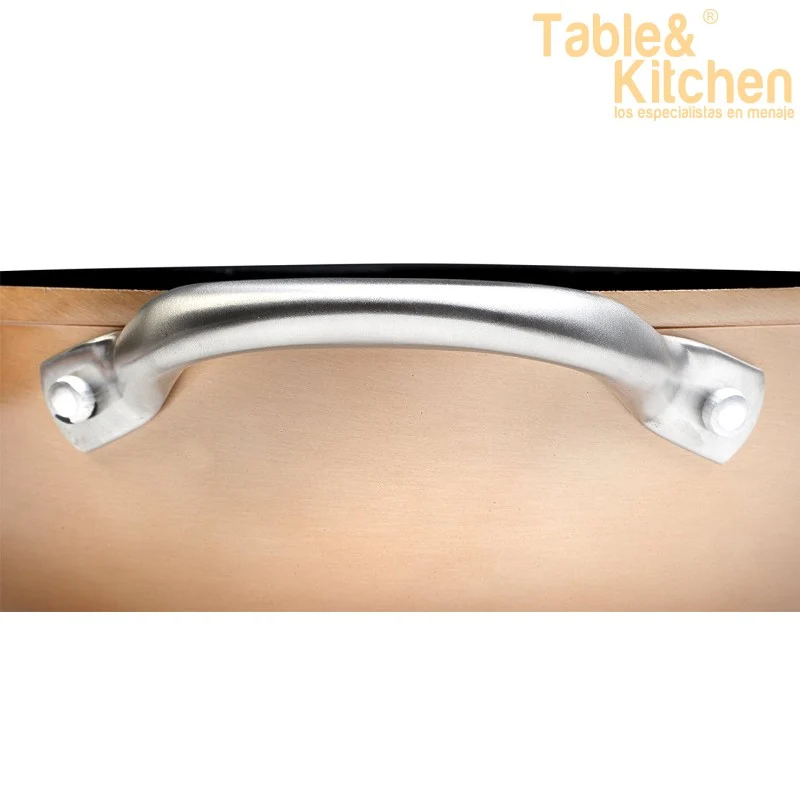 CAZUELA FORJADO EXTERIOR COBRE FULL INDUCTION 32CM